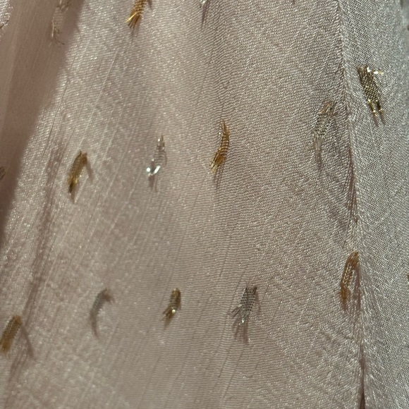 MacDuggal tiiered maxi dress with sequins. - Picture 2 of 6